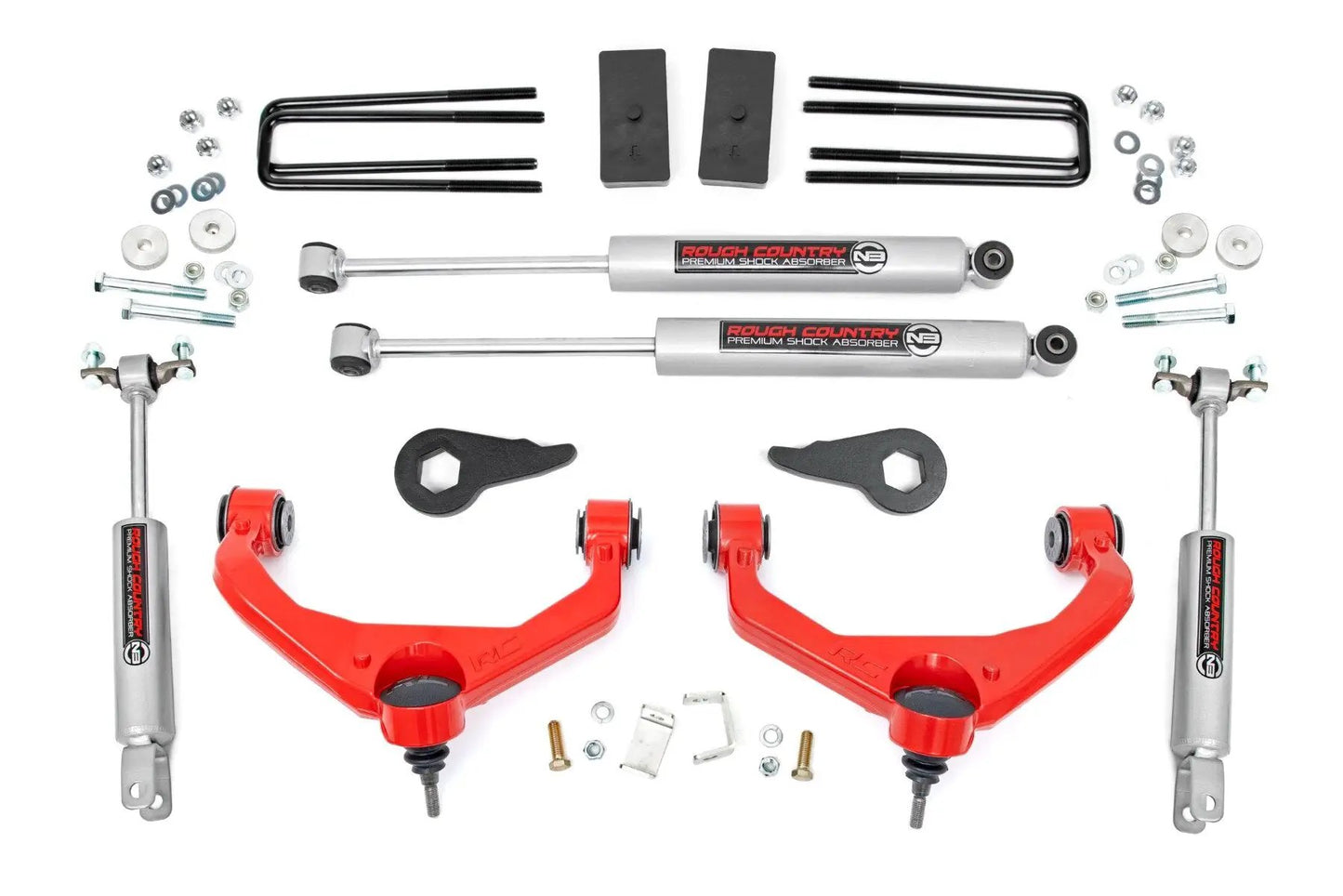 Rough Country 3.5 Inch Lift Kit | Chevy/GMC 2500HD/3500HD 2WD/4WD (11-19) by Rough Country