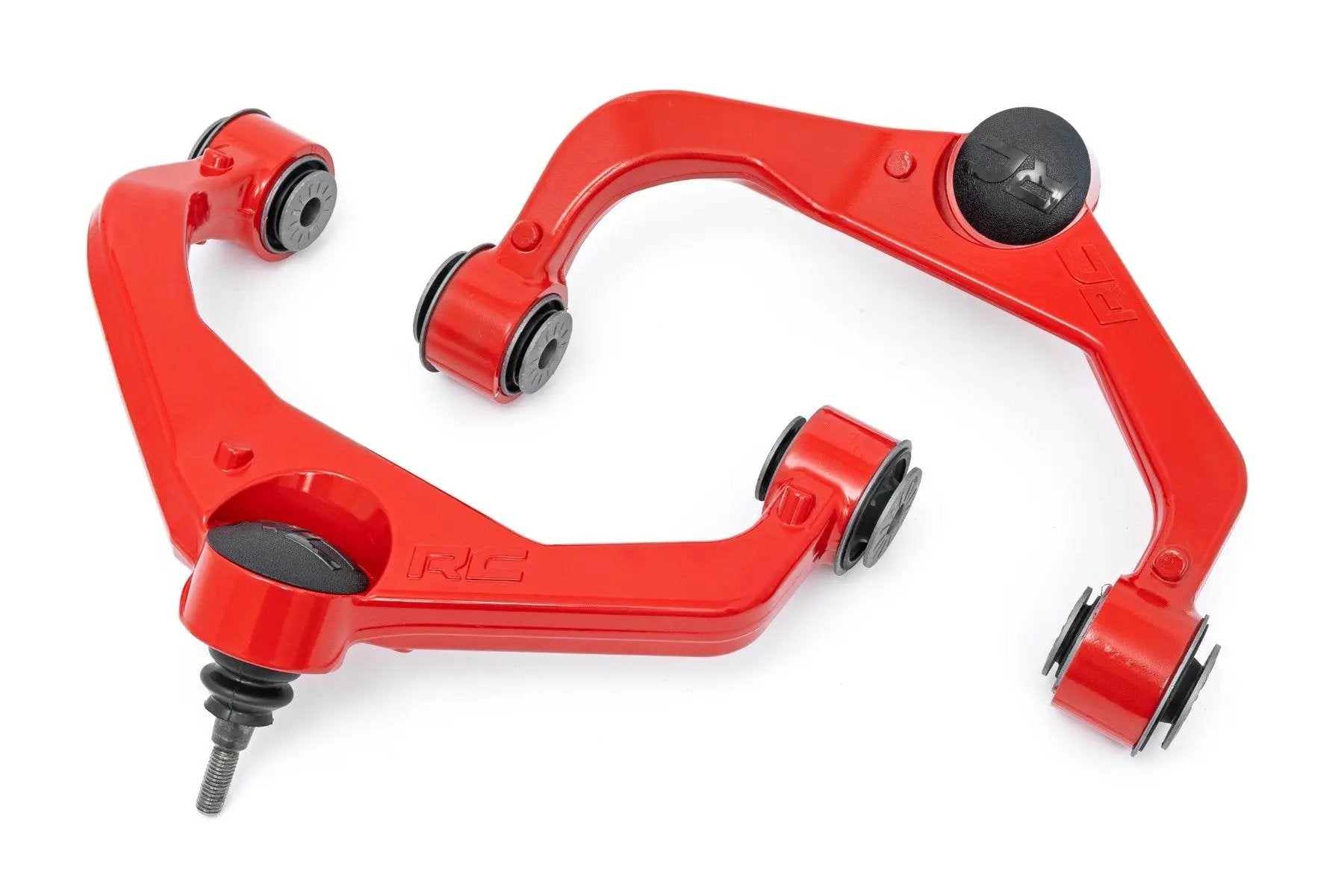 Rough Country Red Forged Upper Control Arms | 3.5 Inch Lift | Chevy/GMC 2500HD/3500HD (11-19) by Rough Country