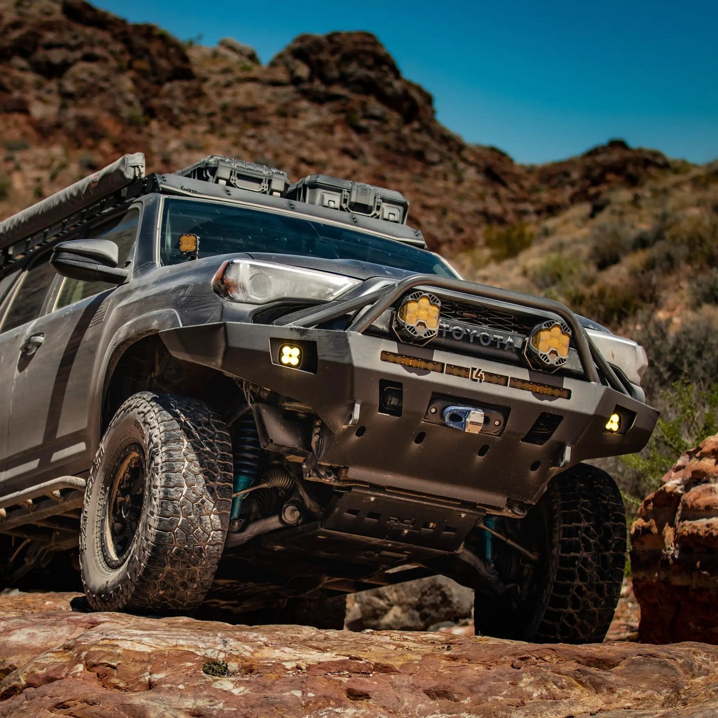 C4 Fabrication 4Runner Overland Series Front Bumper / 5th Gen / 2014-2024 by C4 Fabrication