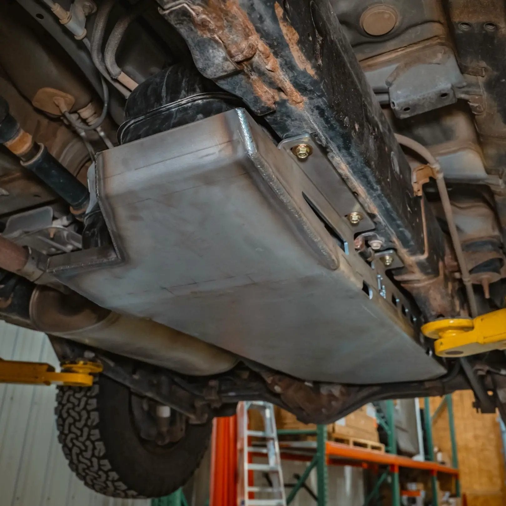 C4 Fabrication Lexus GX460 & Toyota 4Runner Fuel Tank Skid Plate / 2010-2024 by C4 Fabrication