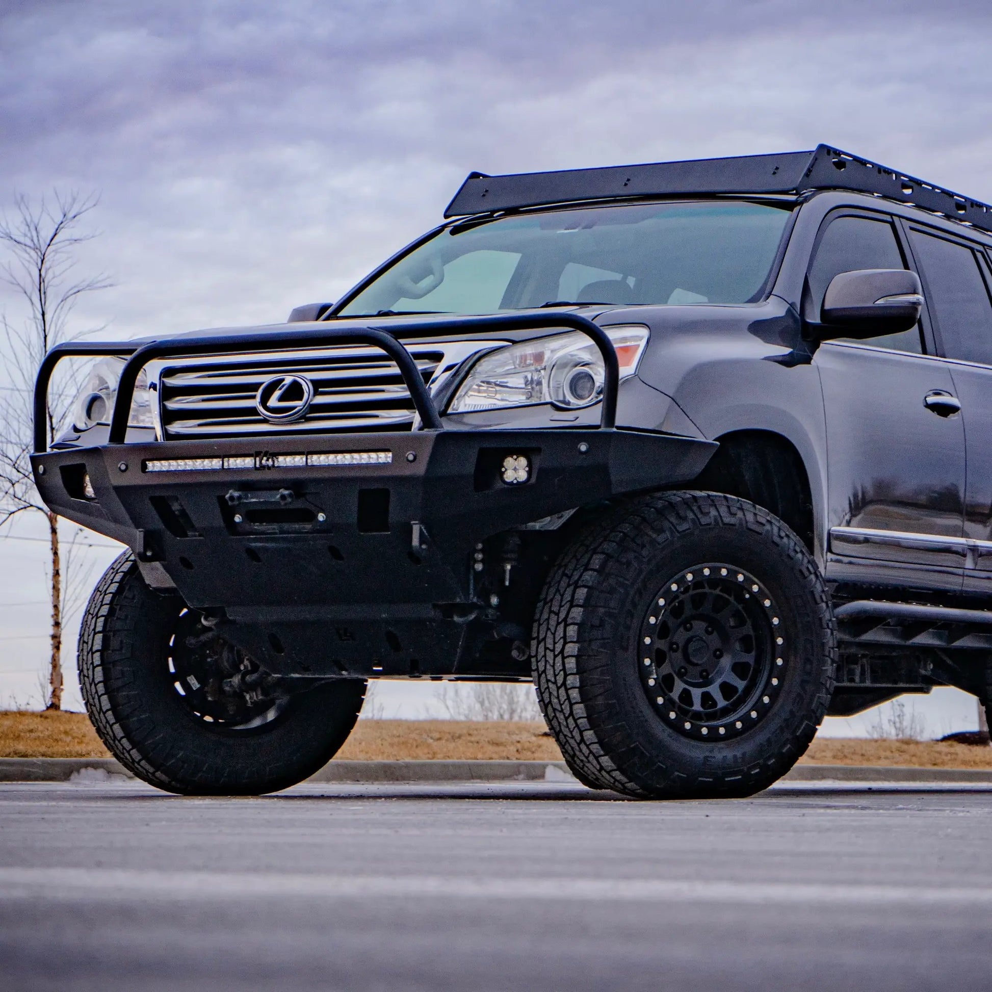 C4 Fabrication GX460 & 4Runner Front Skid Plate / 5th Gen / 2010+ by C4 Fabrication