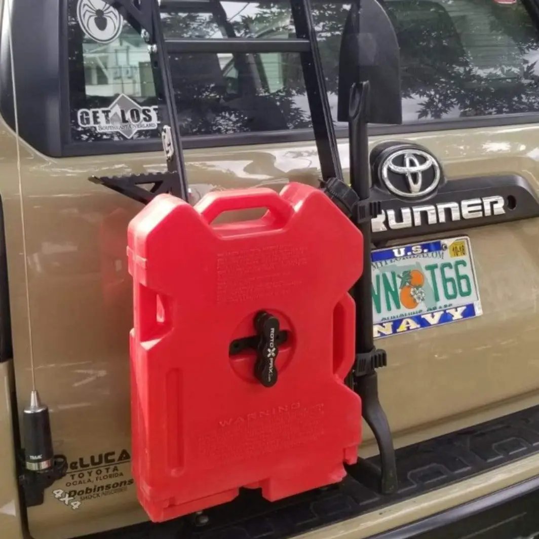 C4 Fabrication Summit Hatch Ladder Rotopax Mount Bracket / 5th Gen / 2010+ by C4 Fabrication