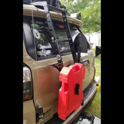 C4 Fabrication Summit Hatch Ladder Rotopax Mount Bracket / 5th Gen / 2010+ by C4 Fabrication