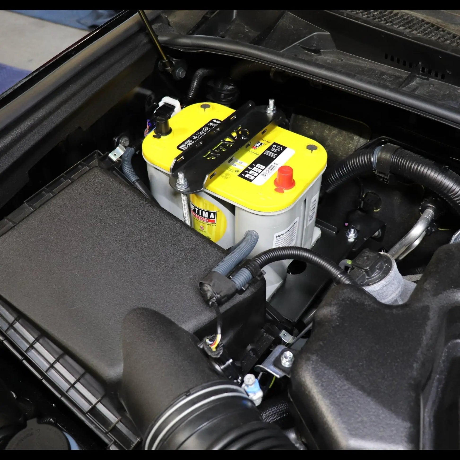 C4 Fabrication FJ Cruiser & 4Runner Spare Battery Tray - Passenger Side / 5th Gen / 2010-2024 by C4 Fabrication