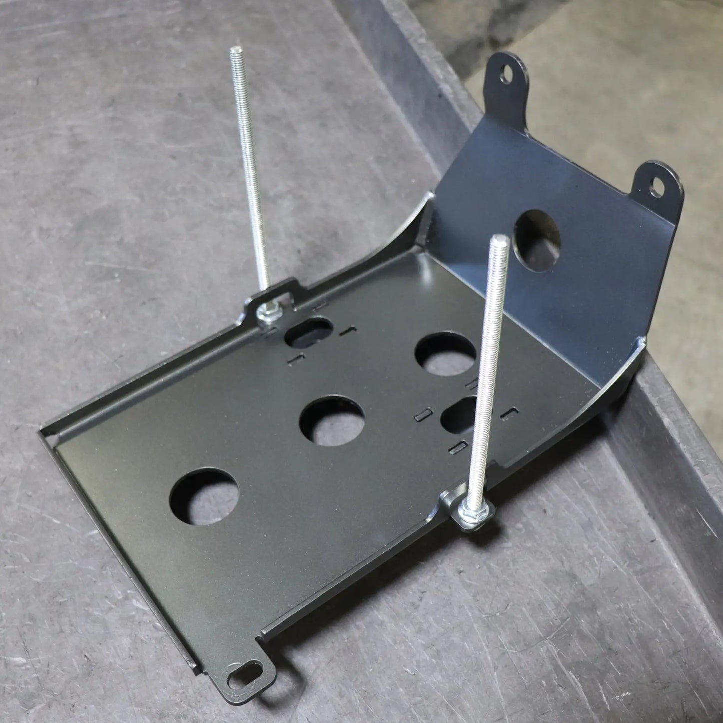 C4 Fabrication FJ Cruiser & 4Runner Spare Battery Tray - Passenger Side / 5th Gen / 2010-2024 by C4 Fabrication