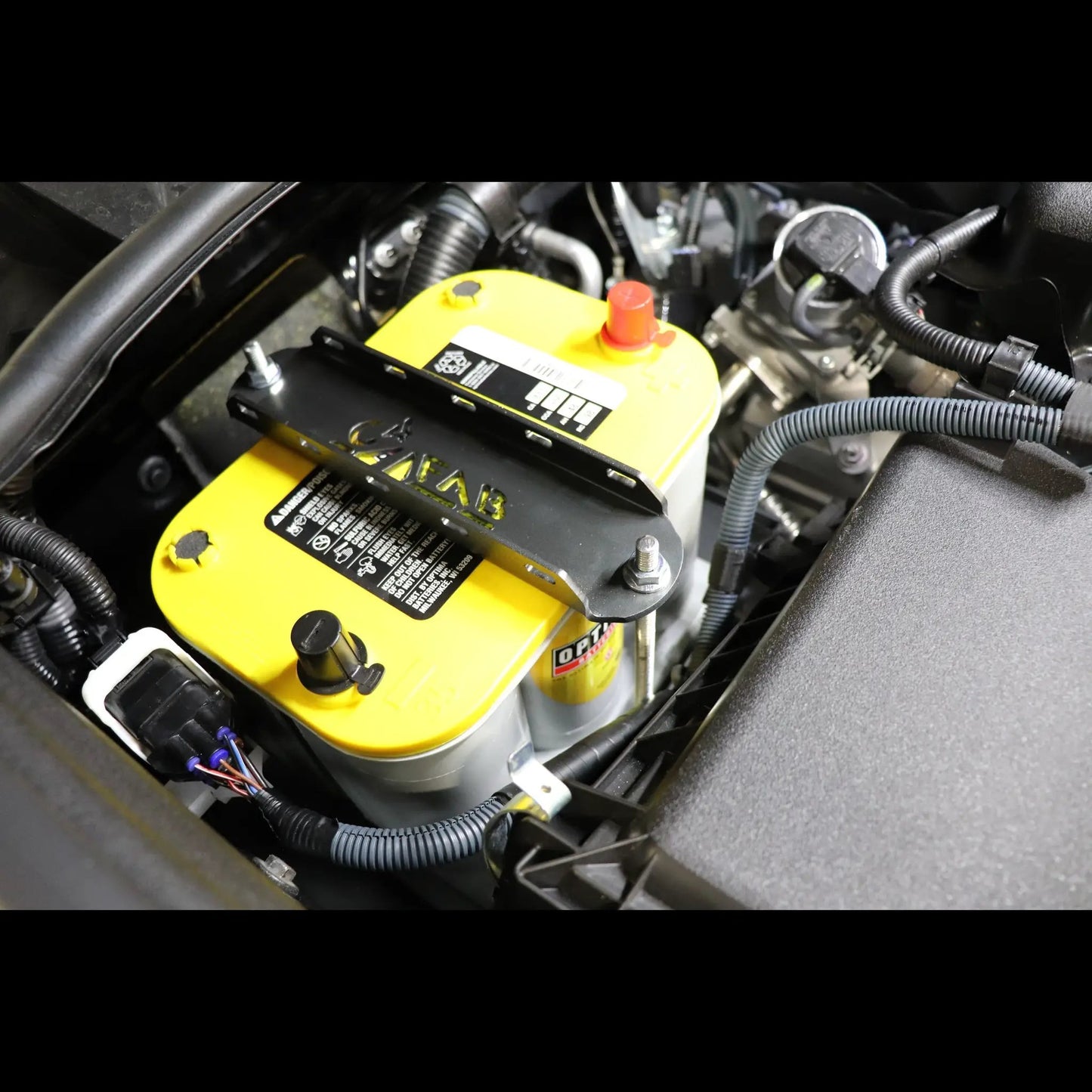 C4 Fabrication FJ Cruiser & 4Runner Spare Battery Tray - Passenger Side / 5th Gen / 2010-2024 by C4 Fabrication