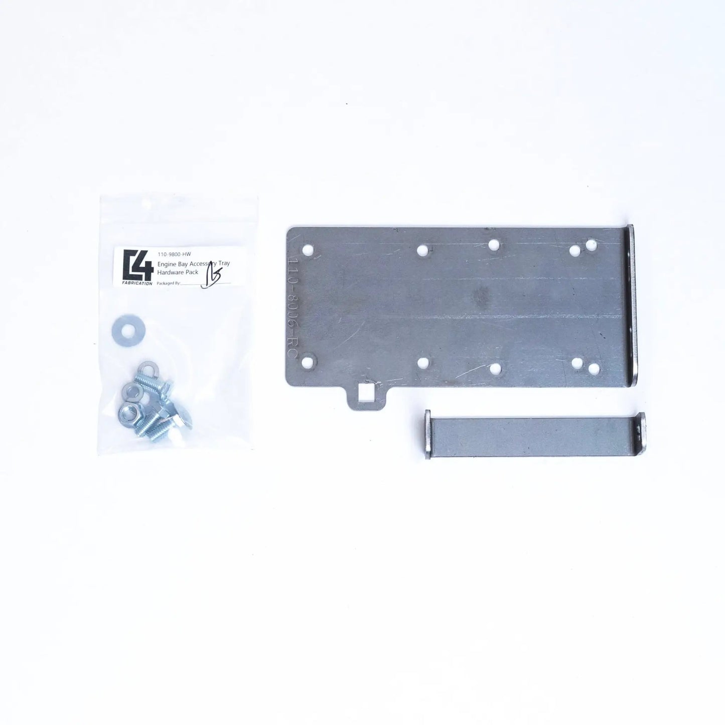 C4 Fabrication 4Runner Engine Bay Accessory Tray - Driver Side / 5th Gen / 2010-2019 by C4 Fabrication
