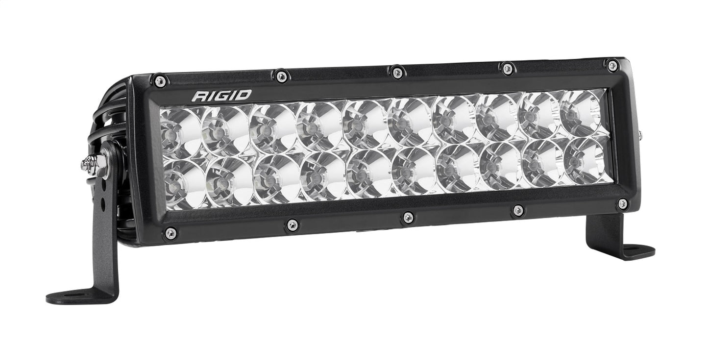 RIGID Industries E-Series PRO LED Light, Flood Optic, 10 Inch, Black Housing