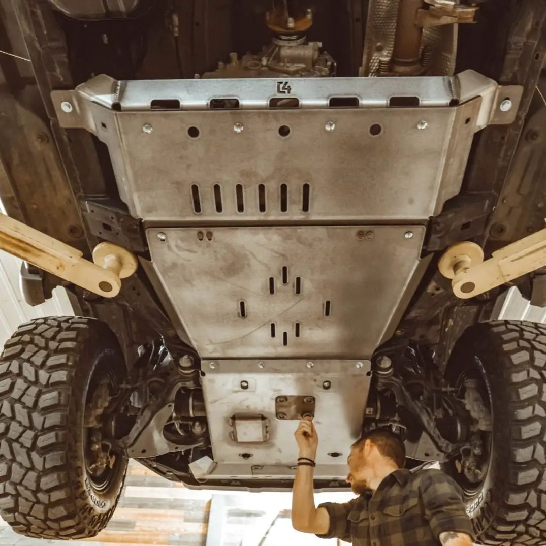 C4 Fabrication 4Runner Rear Skid Plates / 4th Gen / 2003-2009 by C4 Fabrication