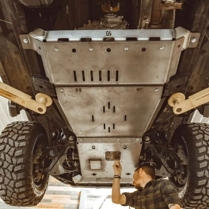 C4 Fabrication GX470, GX460, & 4Runner Rear Skid Plates / 2003-2009 / 2010-2023 / 2003-2009 | V8 by C4 Fabrication