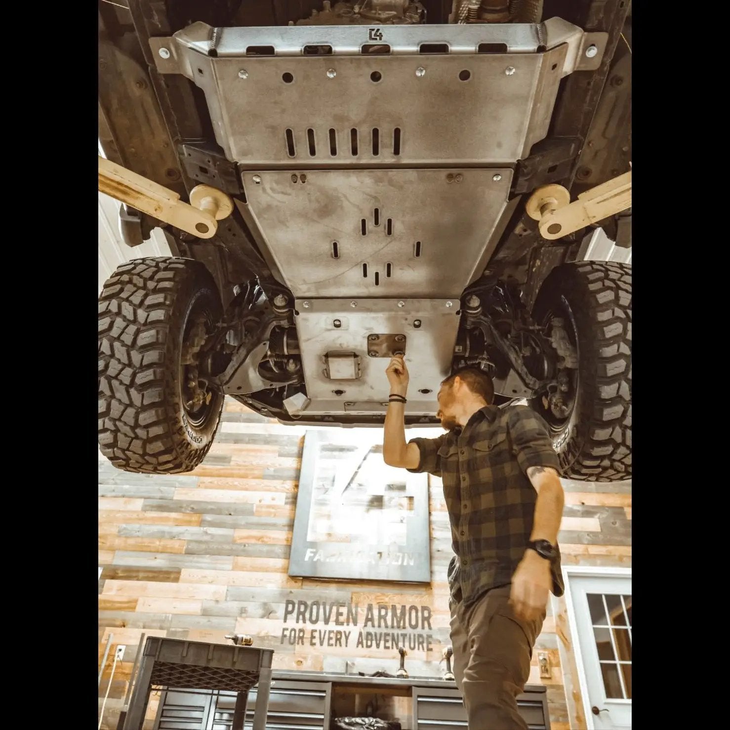 C4 Fabrication GX470 & 4Runner Full Skid Plates / 4th Gen / 2003-2009 | V8 by C4 Fabrication