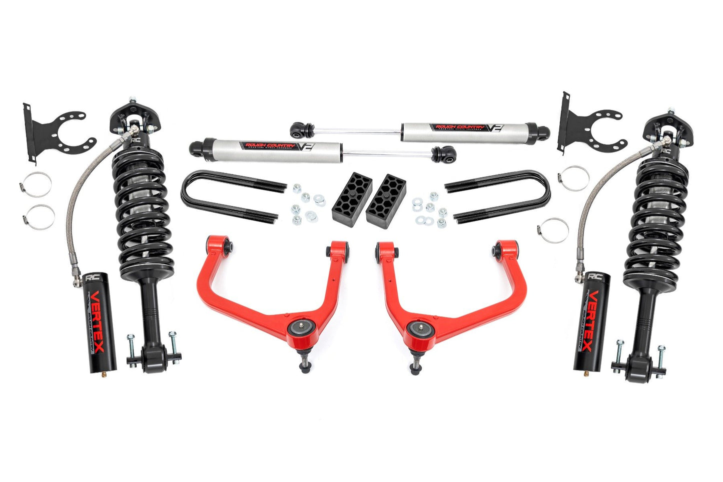 Комплект для лифта на 3,5 дюйма | Vertex/V2 | Chevy Silverado 1500 2WD/4WD (2025-2026)