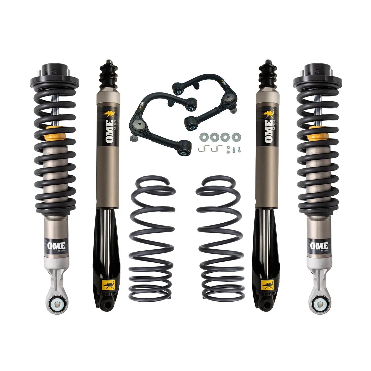 Old Man Emu MT64 Kit w/UCA FR 3in/220-330lbs, RR 2in/0lb by Old Man Emu