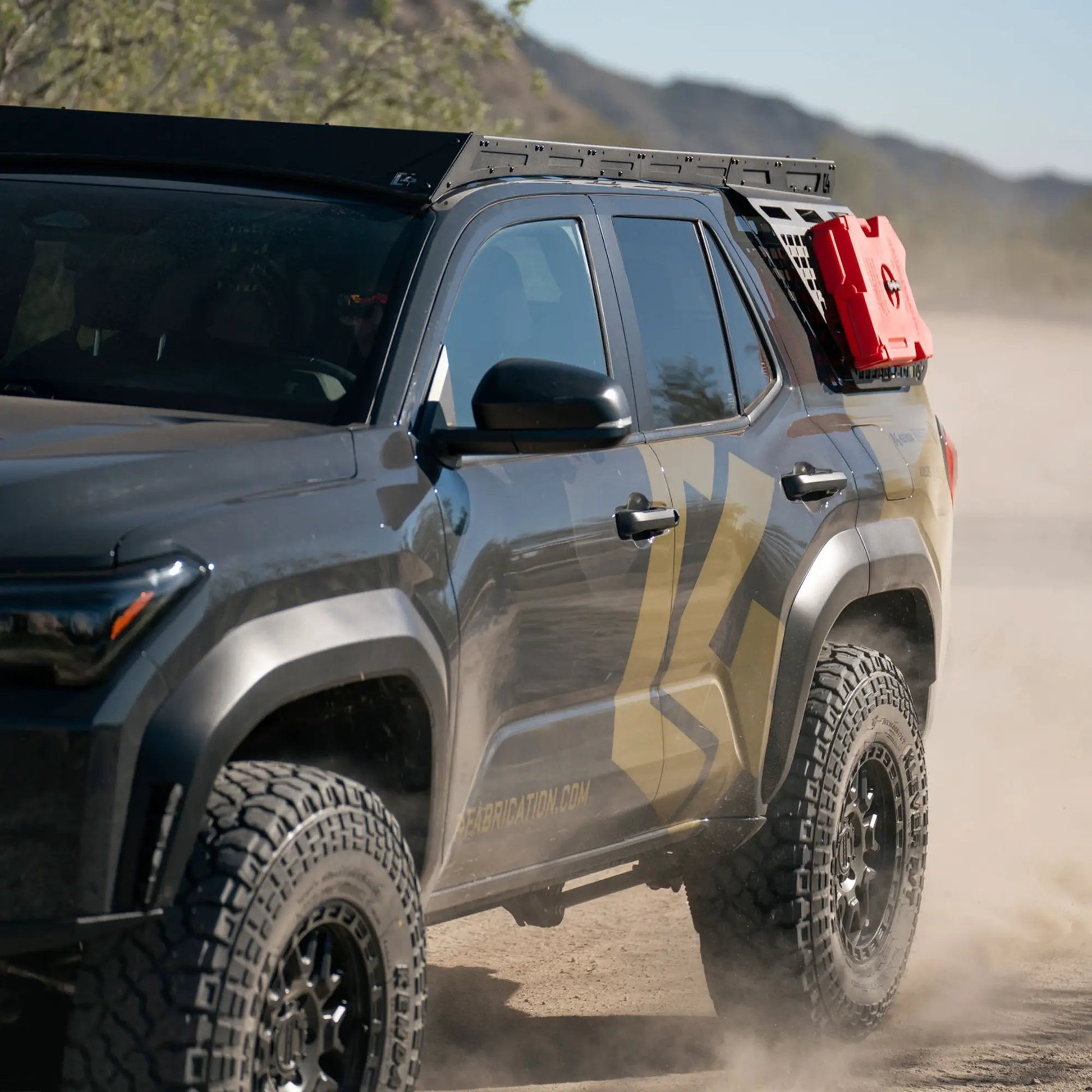 C4 Fabrication 4Runner Roof Rack with Optional Light Bar Mount / 6th Gen / 2025+ (No Light Mount) by C4 Fabrication