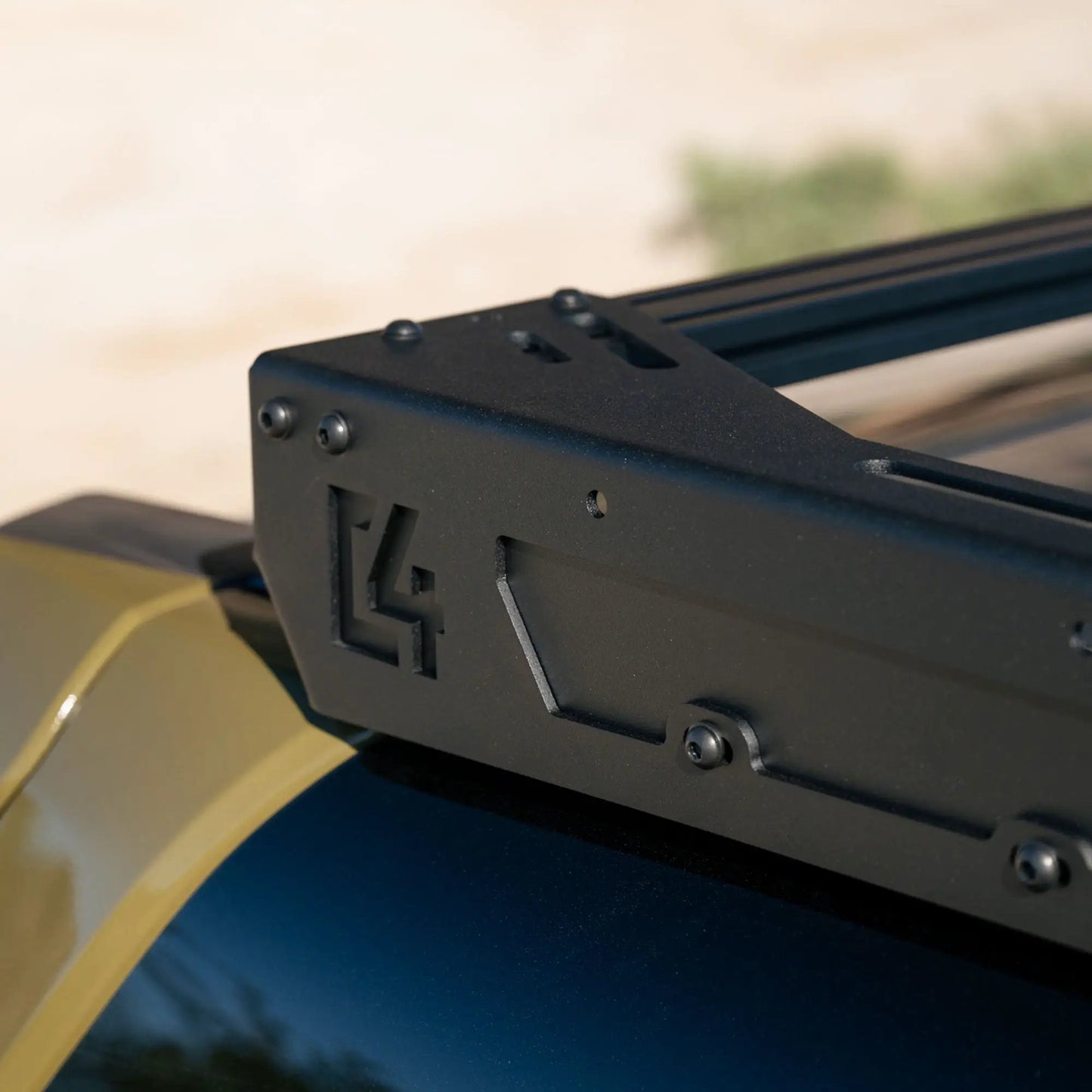C4 Fabrication 4Runner Roof Rack with Optional Light Bar Mount / 6th Gen / 2025+ (No Light Mount) by C4 Fabrication
