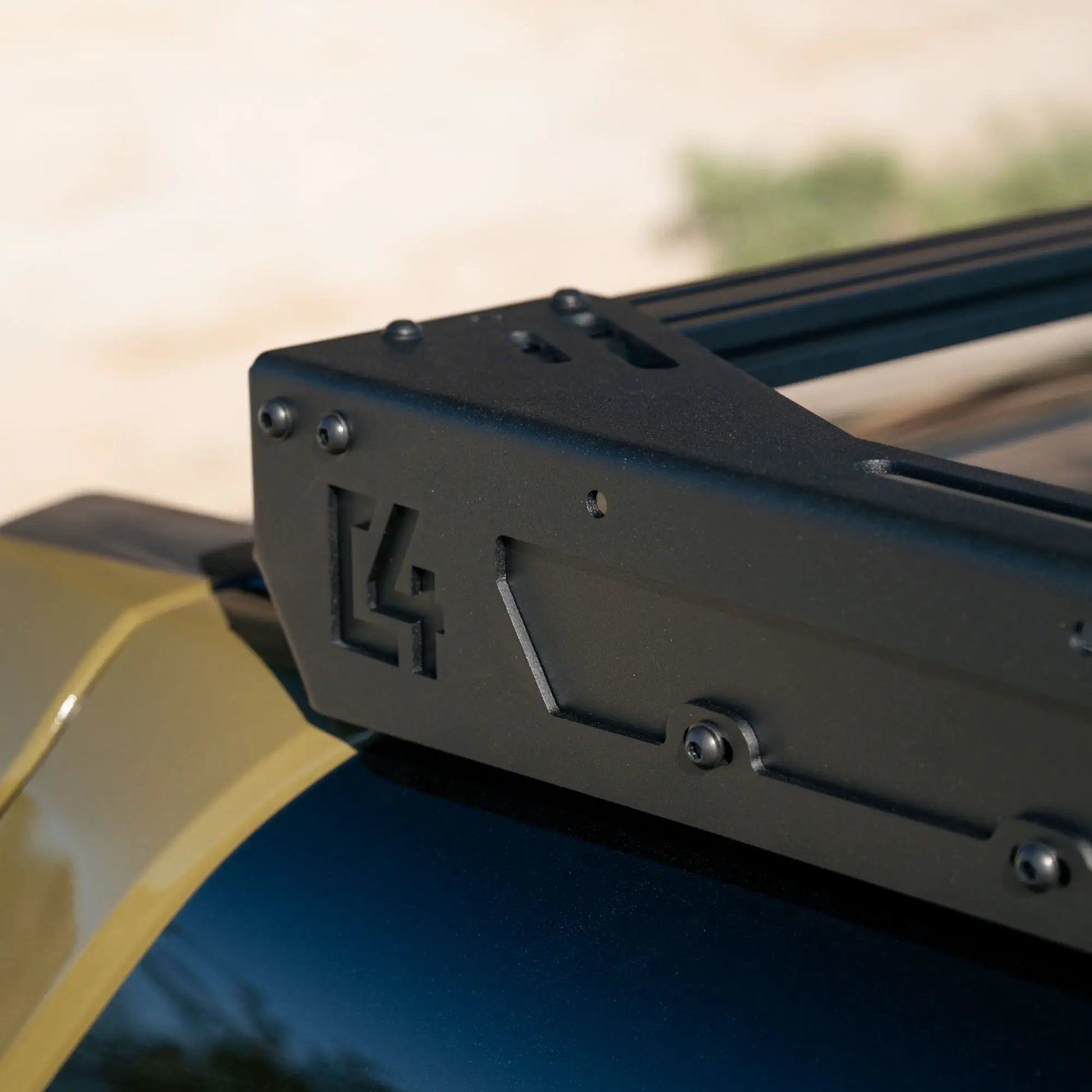 C4 Fabrication 4Runner Roof Rack with Optional Light Bar Mount / 6th Gen / 2025+ (No Light Mount) by C4 Fabrication