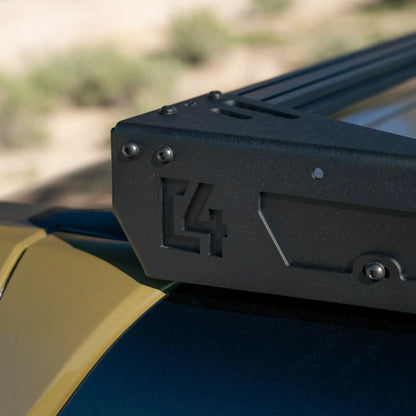 C4 Fabrication 4Runner Roof Rack with Optional Light Bar Mount / 6th Gen / 2025+ (No Light Mount) by C4 Fabrication