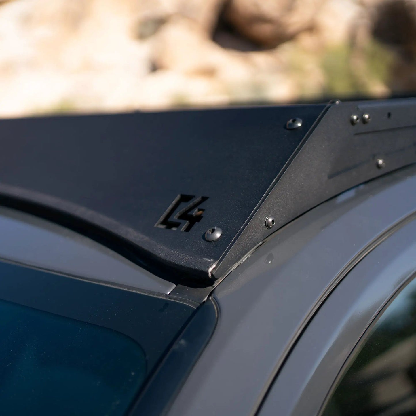 C4 Fabrication 4Runner Roof Rack with Optional Light Bar Mount / 6th Gen / 2025+ (No Light Mount) by C4 Fabrication