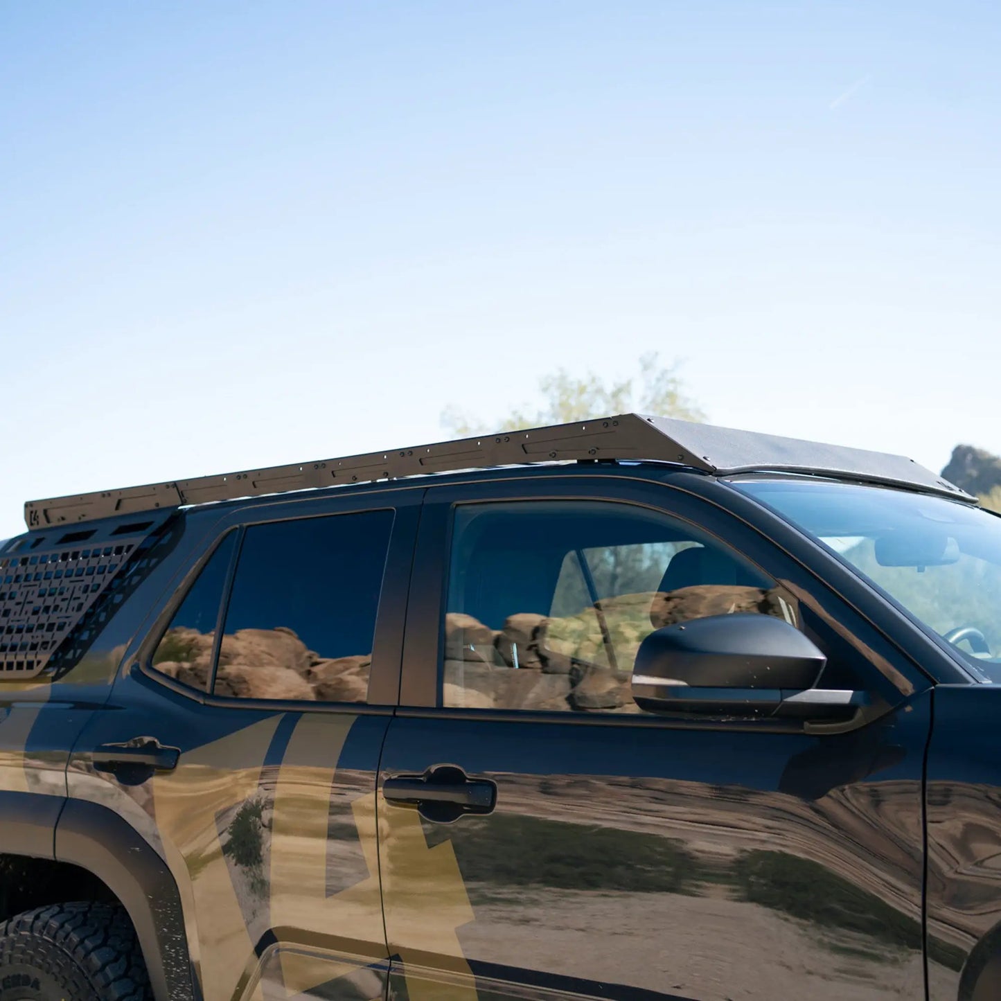 C4 Fabrication 4Runner Roof Rack with Optional Light Bar Mount / 6th Gen / 2025+ (No Light Mount) by C4 Fabrication