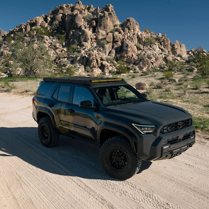 C4 Fabrication 4Runner Roof Rack with Optional Light Bar Mount / 6th Gen / 2025+ (With Light Mount) by C4 Fabrication