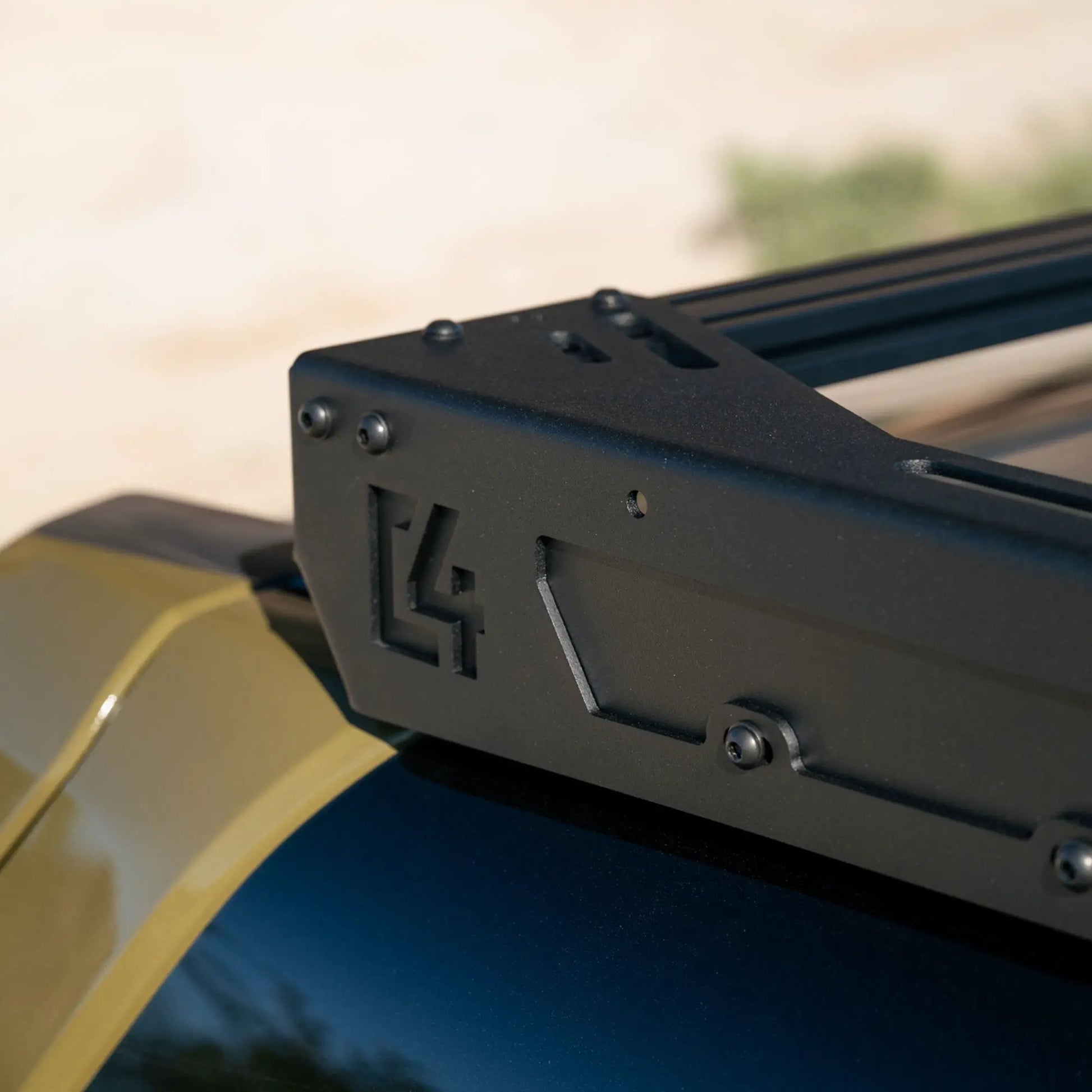 C4 Fabrication 4Runner Roof Rack with Optional Light Bar Mount / 6th Gen / 2025+ (With Light Mount) by C4 Fabrication