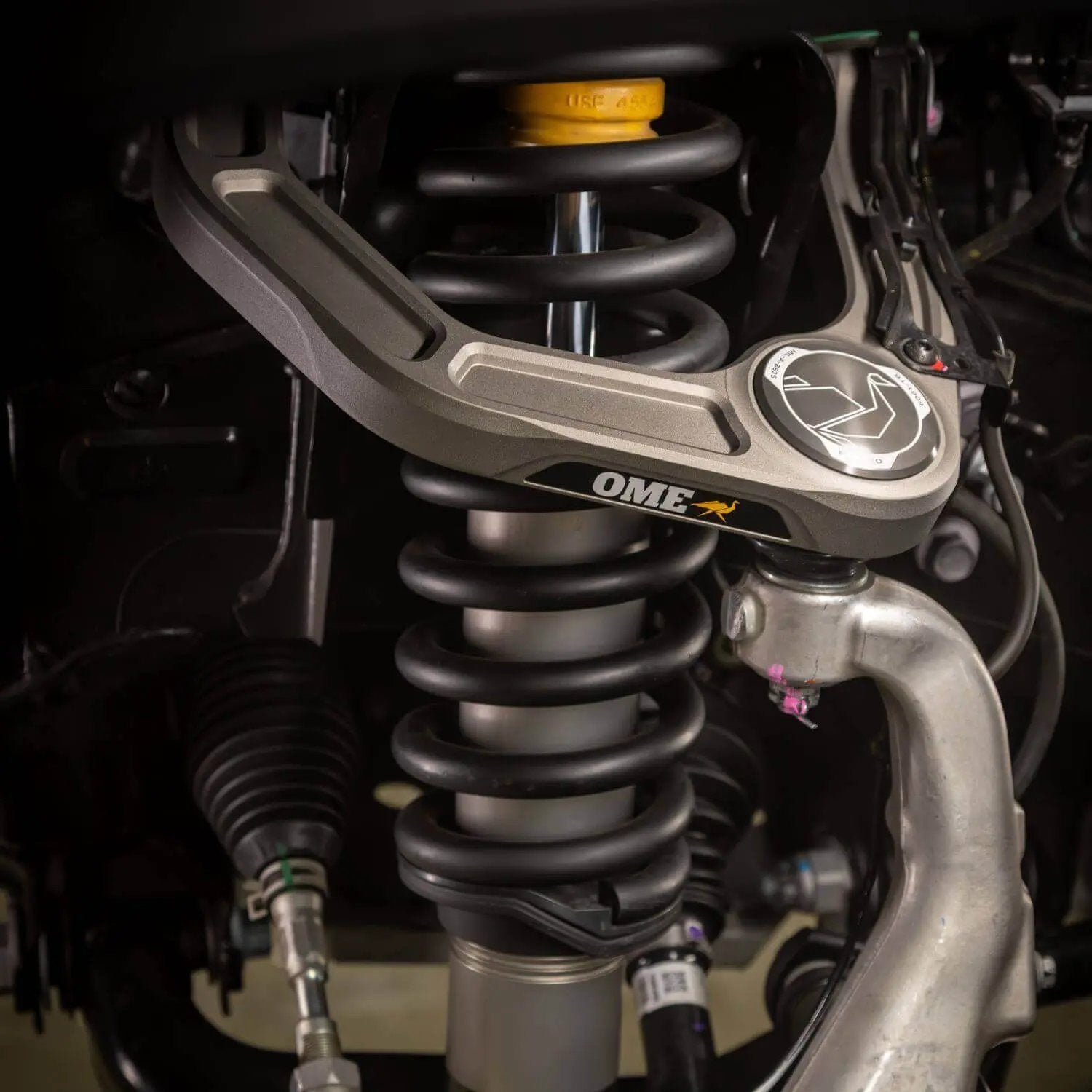 Old Man Emu Old Man Emu MT64 Kit w/Forged Billet UCA FR 3IN/220-330LB, RR 2IN/440LB by Old Man Emu
