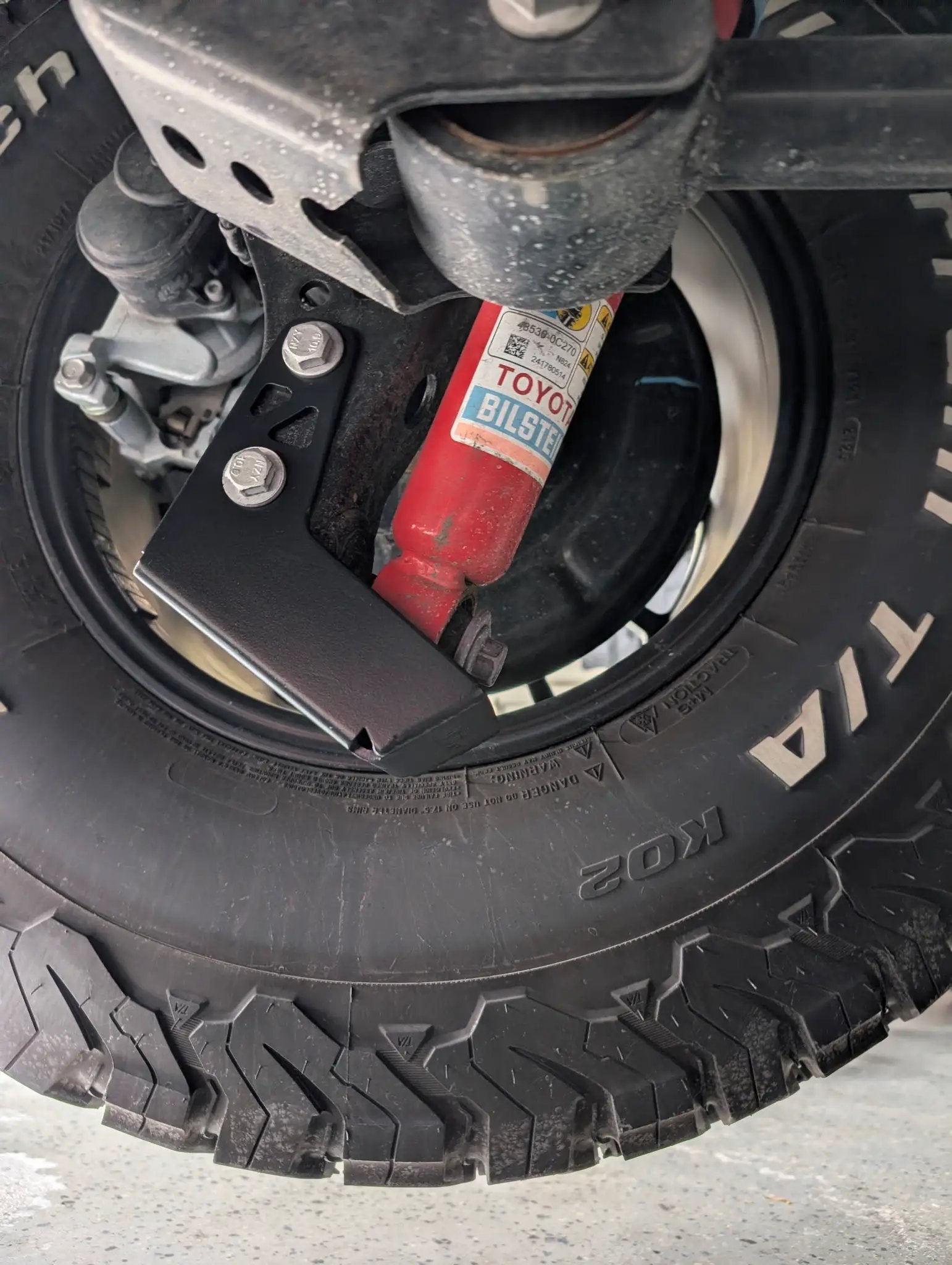 NYTOP 2022-Current Toyota Tundra/Sequoia Rear Shock Mount Skid Plate Kit by NYTOP