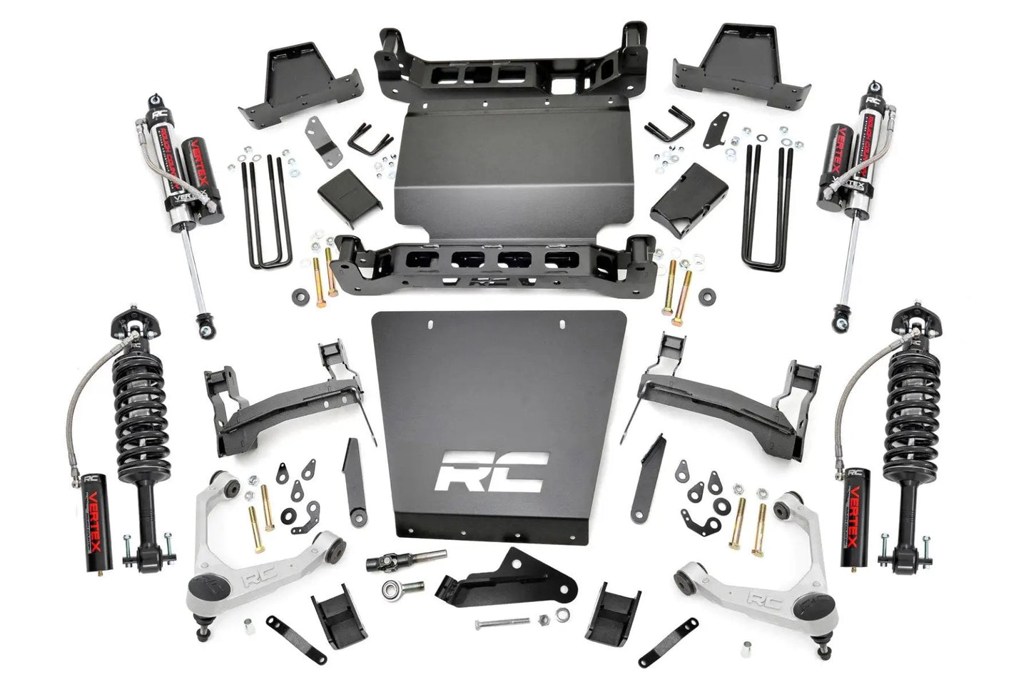 Rough Country 7 Inch Stamped Steel LCA Lift Kit | Forged UCA | Bracket | Vertex | Chevy/GMC 1500 (16-18) by Rough Country