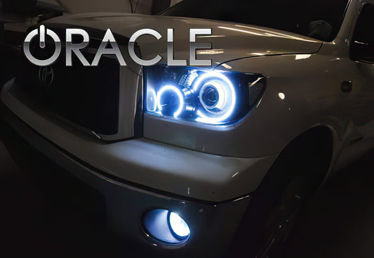 Oracle Lighting This LED halo kit can be wired to any 12 volt source like a controller, switch, or to the parking lights directly. The ColorSHIFT(tm) option requires the use of a ColorSHIFT(tm) controller to properly operate, which is sold separately. by Oracle Lighting