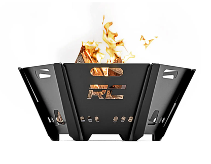 Rough Country Overland Collapsible Fire Pit w/Carry Bag by Rough Country