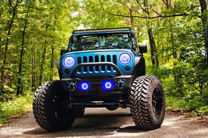 Oracle Lighting This LED halo kit can be wired to any 12 volt source like a controller, switch, or to the parking lights directly. The ColorSHIFT(tm) option requires the use of a ColorSHIFT(tm) controller to properly operate, which is sold separately. by Oracle Lighting
