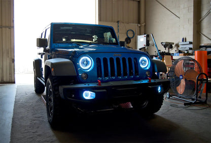 Oracle Lighting This LED halo kit can be wired to any 12 volt source like a controller, switch, or to the parking lights directly. The ColorSHIFT(tm) option requires the use of a ColorSHIFT(tm) controller to properly operate, which is sold separately. by Oracle Lighting