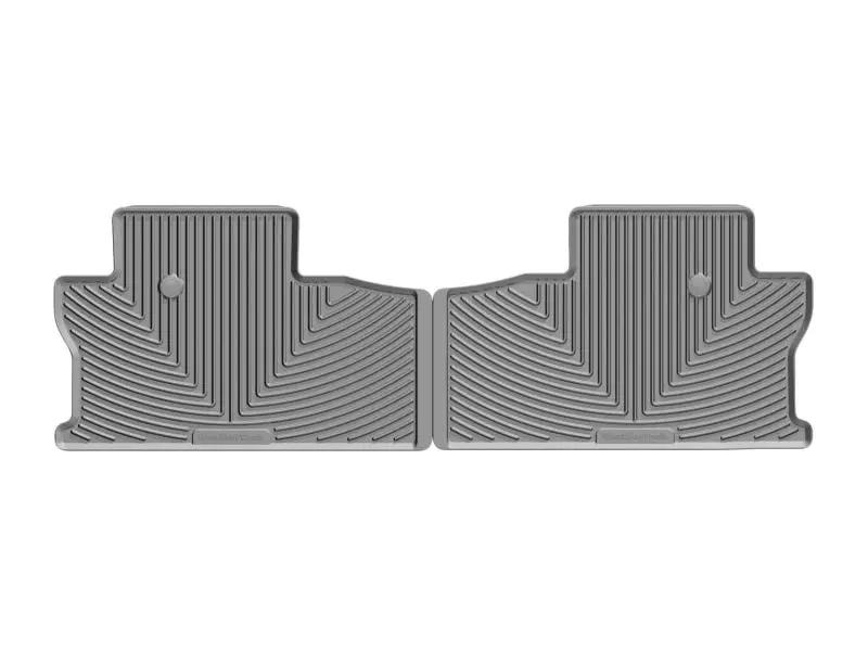 WeatherTech WT Rubber Mats - Rear - Grey by WeatherTech