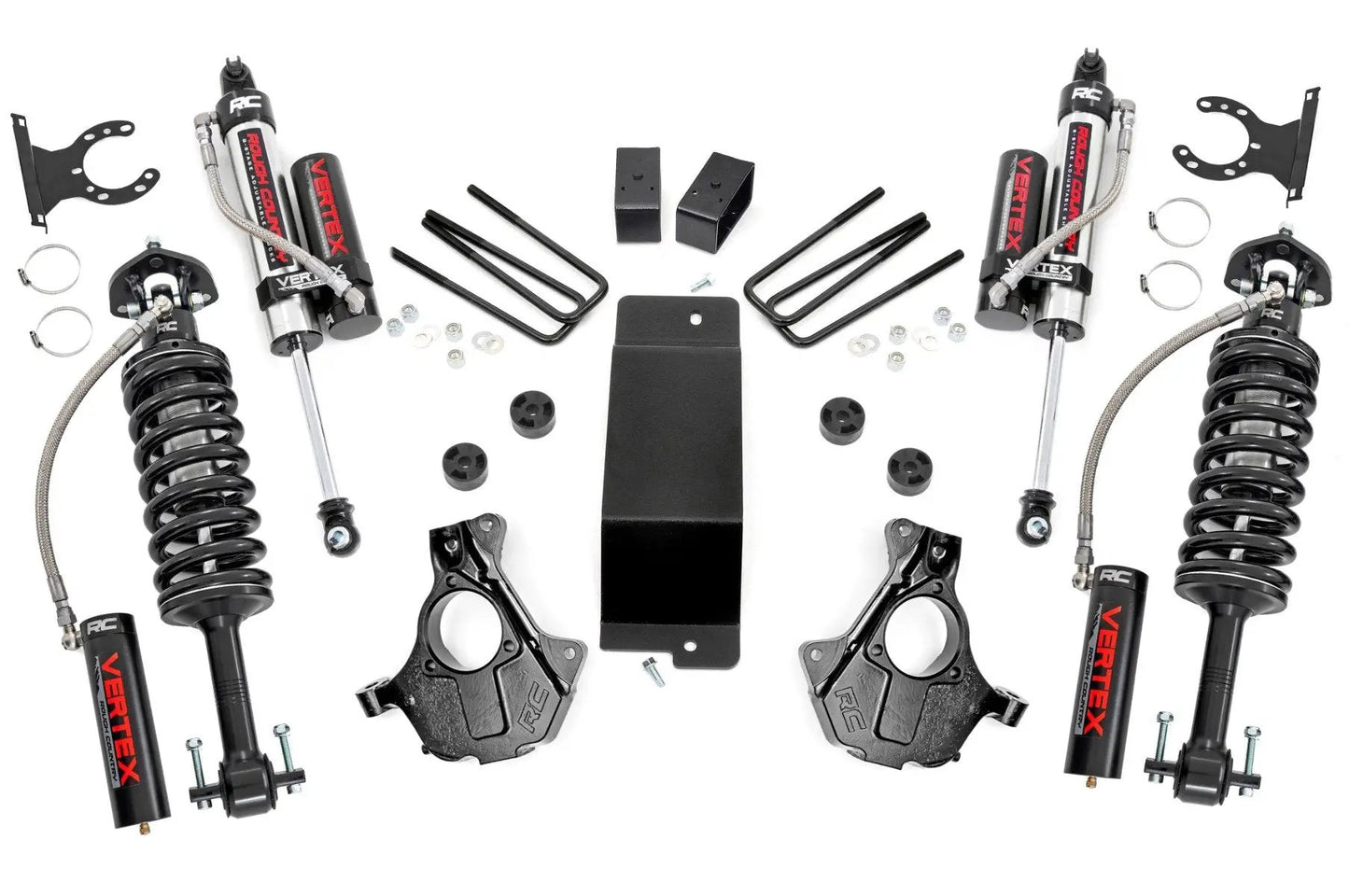 Rough Country 3.5 Inch Lift Kit | Alu/Stamp Steel | Vertex | Chevy/GMC 1500 (14-18 & Classic) by Rough Country
