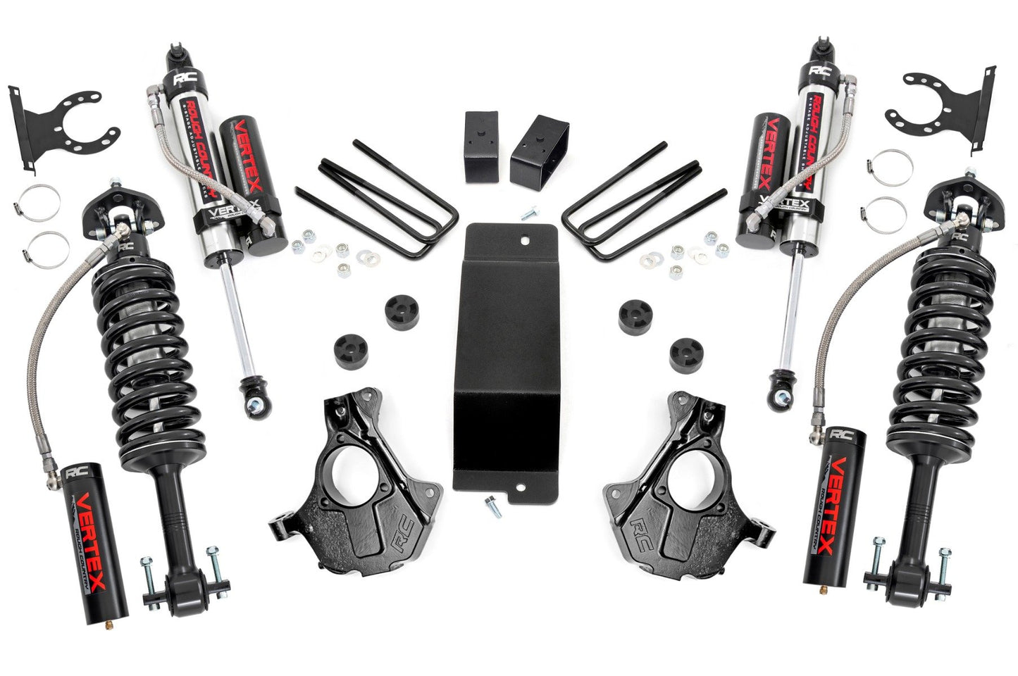 Kit de elevación de 3.5 pulgadas | Brazos de control inferiores de acero fundido | Vertex | Chevy/GMC 1500 (14-18 y Classic)