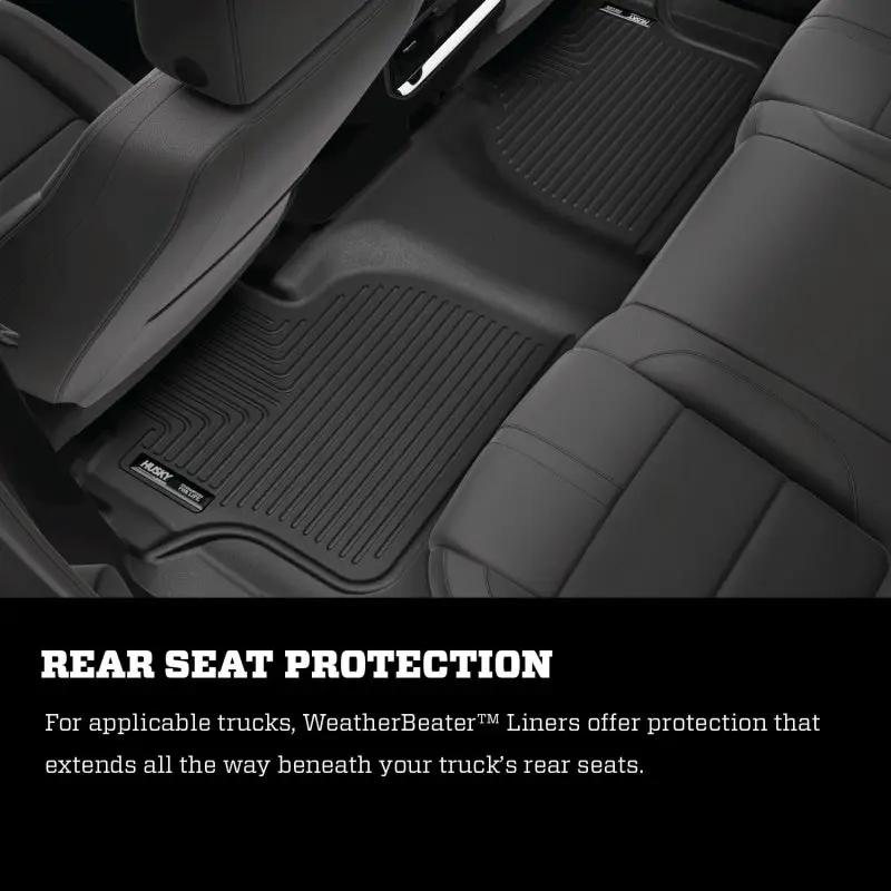 Husky Liners HL WB - Rear - Tan by Husky Liners