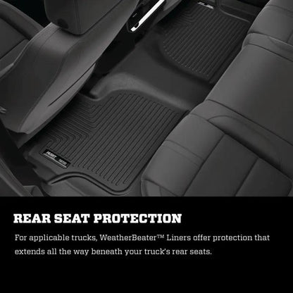 Husky Liners HL WB - Rear - Black by Husky Liners