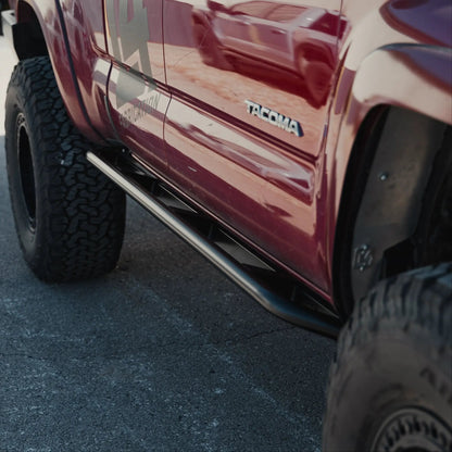 C4 Fabrication Tacoma Rock Runner Sliders / 2nd & 3rd Gen / 2005-2024 | Access Cab Long Bed or Double Cab Short Bed by C4 Fabrication
