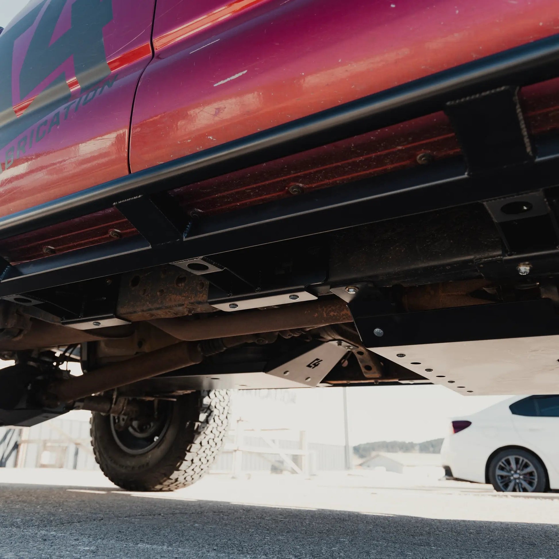 C4 Fabrication Tacoma Rock Runner Sliders / 2nd & 3rd Gen / 2005-2024 | Access Cab Long Bed or Double Cab Short Bed by C4 Fabrication