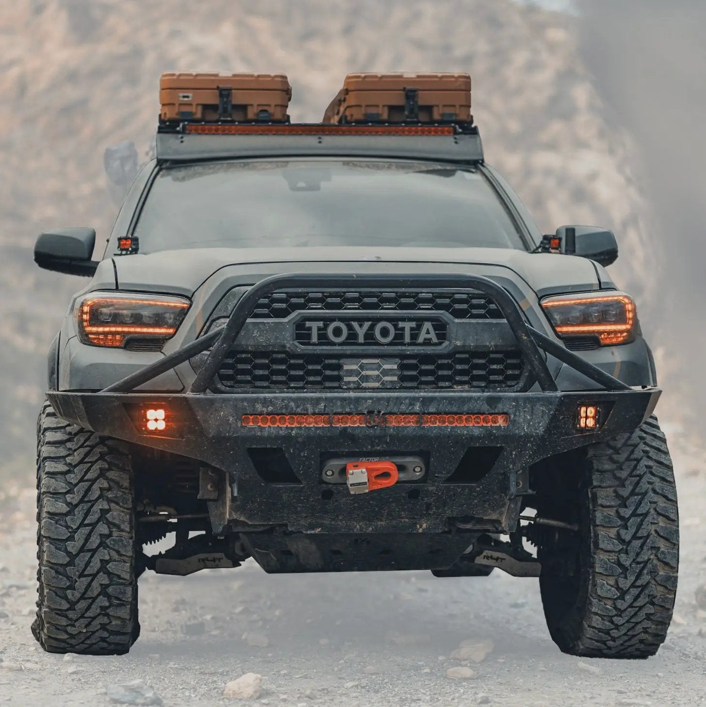 C4 Fabrication Tacoma Overland Front Bumper / 3rd Gen / 2016-2023 by C4 Fabrication
