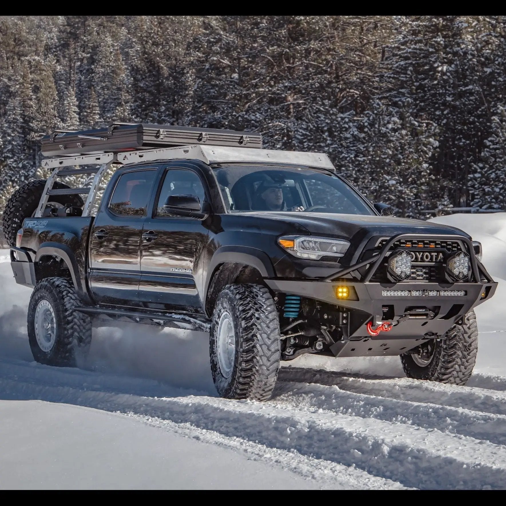 C4 Fabrication Tacoma Overland Front Bumper / 3rd Gen / 2016-2023 by C4 Fabrication