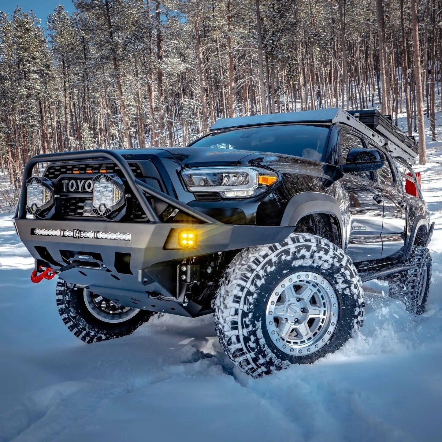 C4 Fabrication Tacoma Overland Front Bumper / 3rd Gen / 2016-2023 by C4 Fabrication