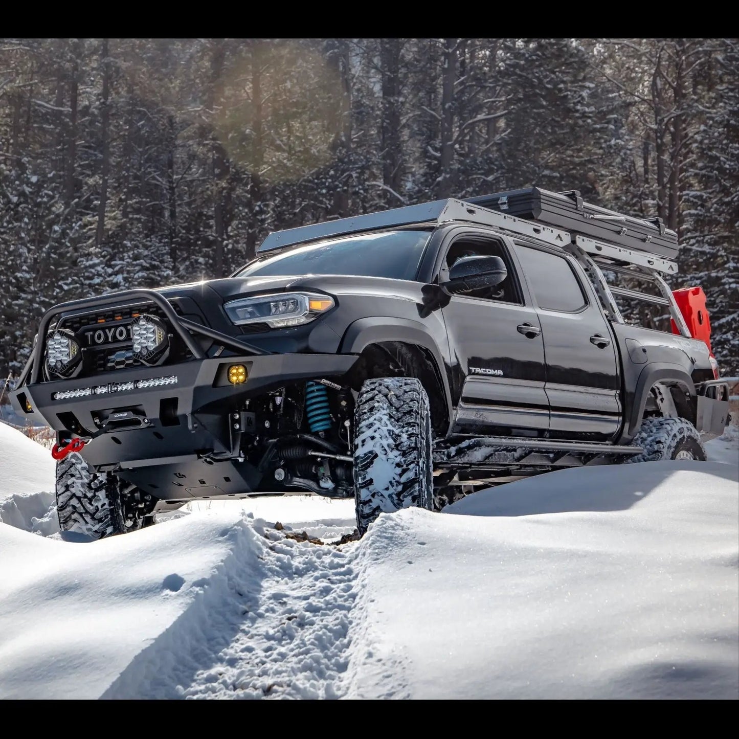 C4 Fabrication Tacoma Overland Front Bumper / 3rd Gen / 2016-2023 by C4 Fabrication