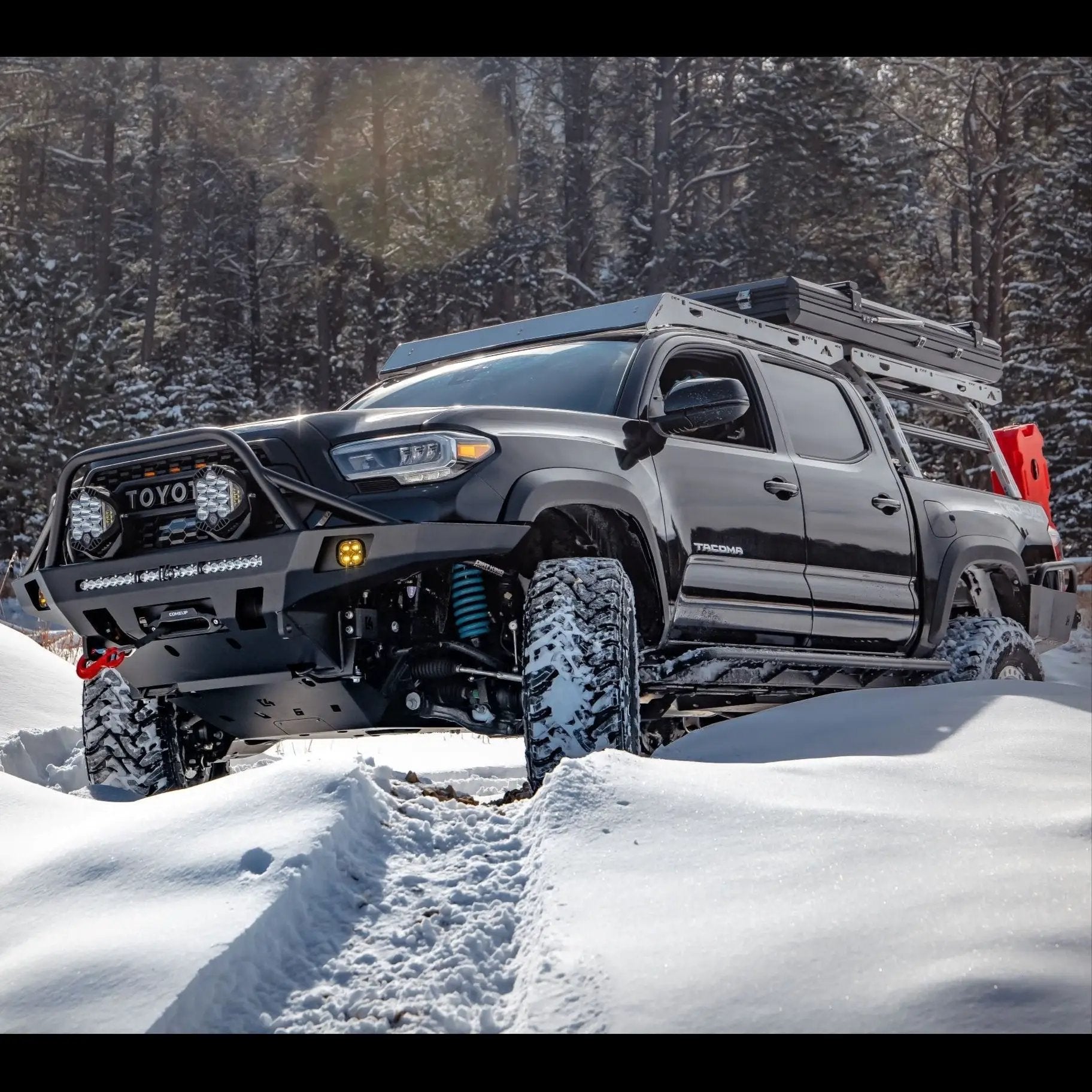 C4 Fabrication Tacoma Overland Front Bumper / 3rd Gen / 2016-2023 by C4 Fabrication