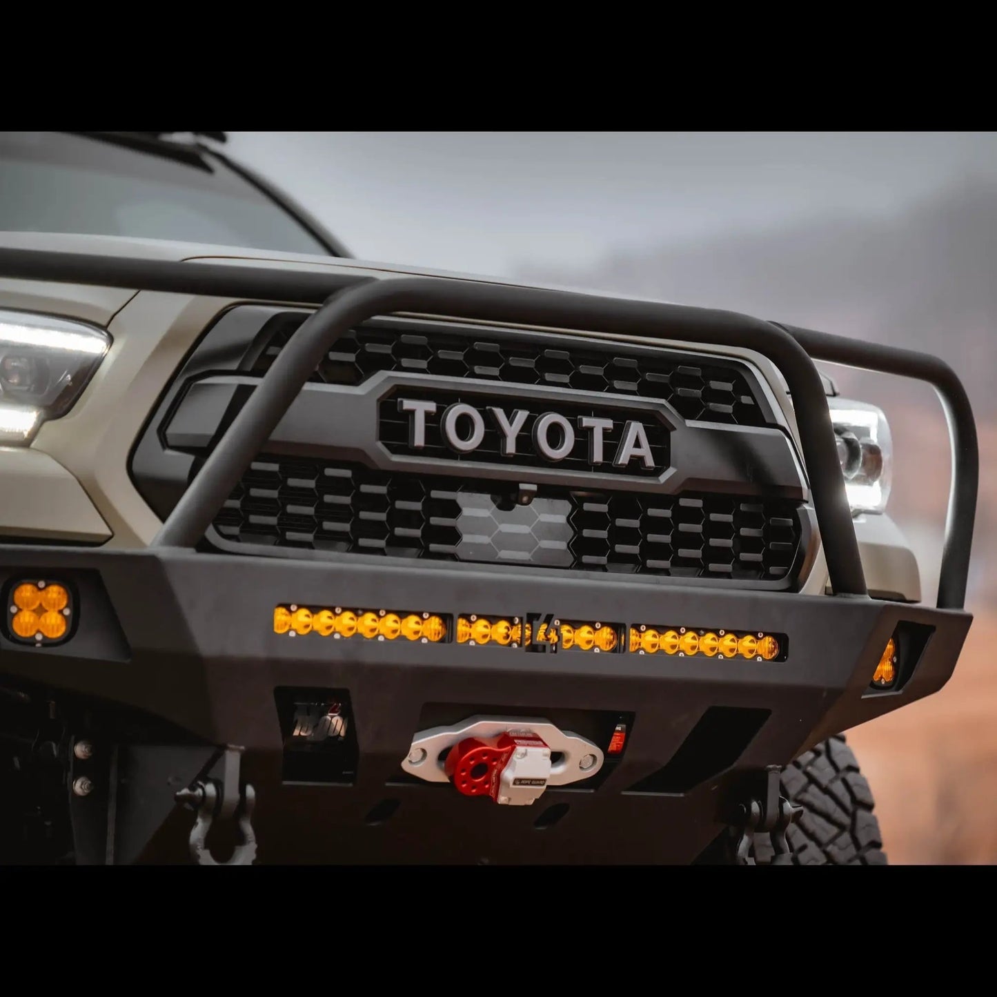 C4 Fabrication Tacoma Overland Front Bumper / 3rd Gen / 2016-2023 by C4 Fabrication