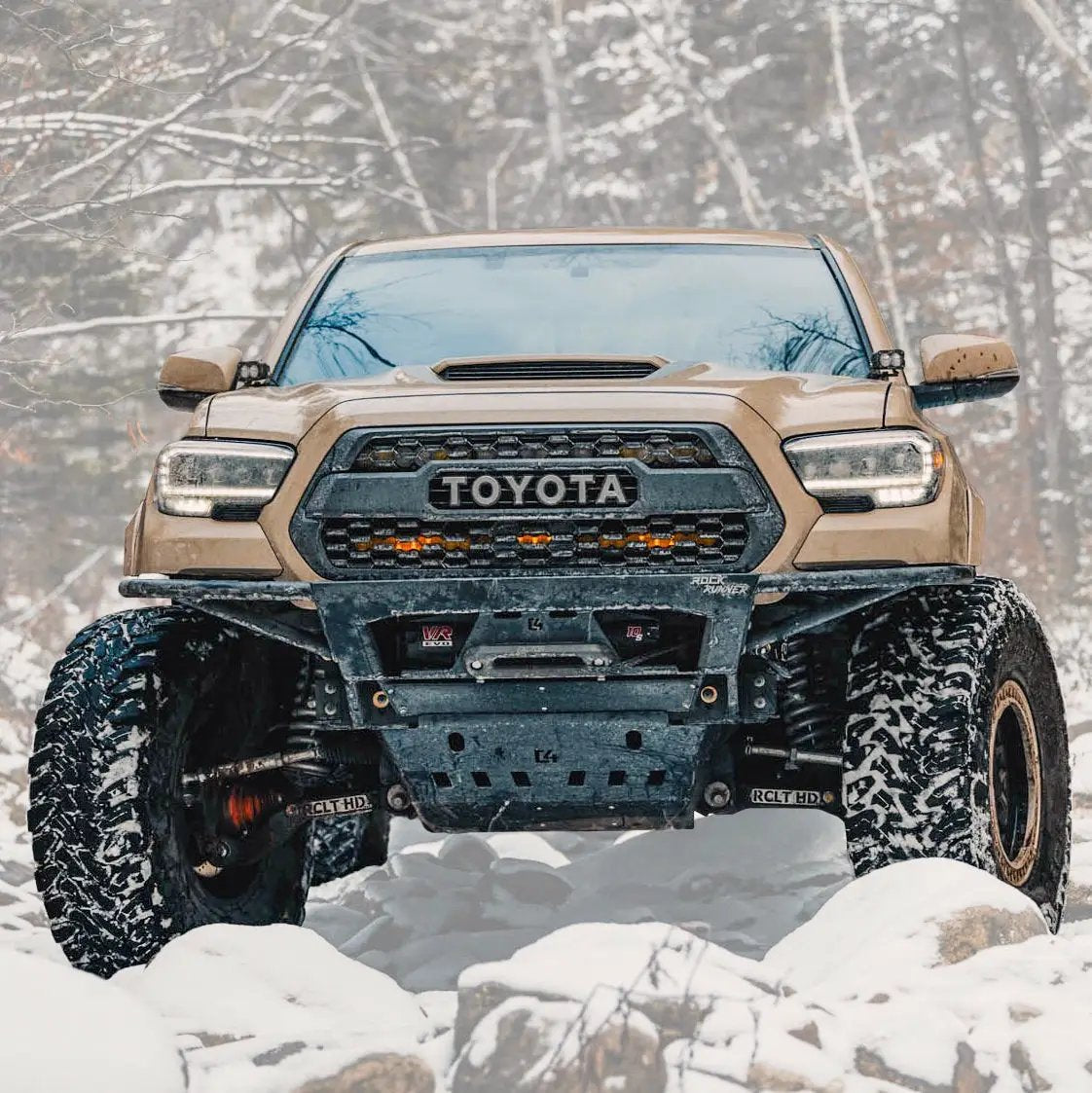 C4 Fabrication Tacoma Rock Runner Front Bumper / 3rd Gen / 2016-2023 by C4 Fabrication