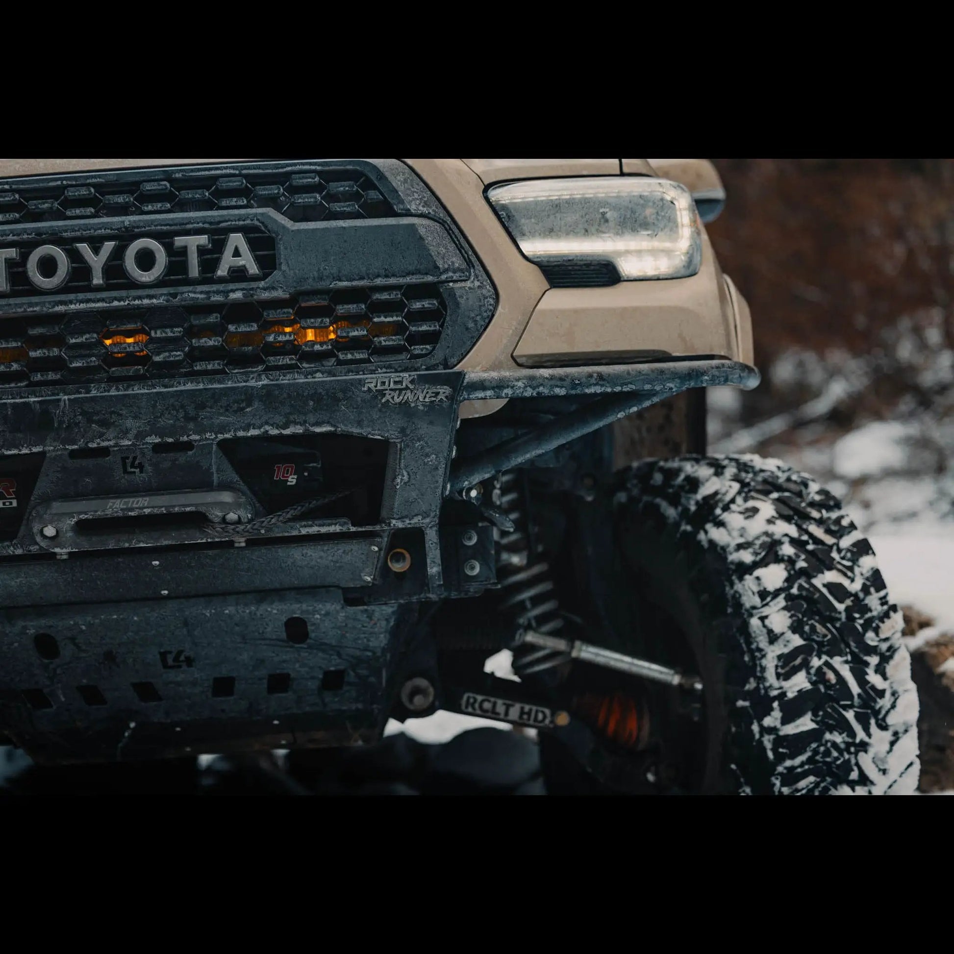 C4 Fabrication Tacoma Rock Runner Front Bumper / 3rd Gen / 2016-2023 by C4 Fabrication