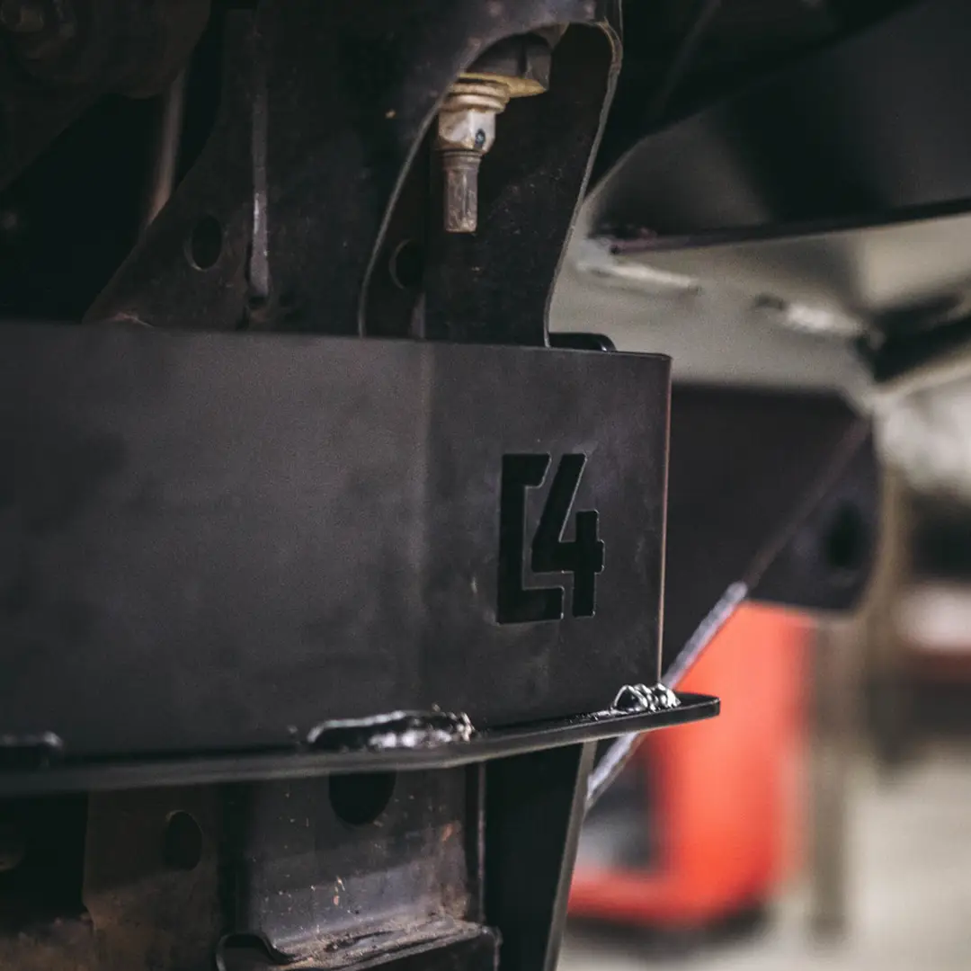 C4 Fabrication Tacoma Front Bumper Frame Support Brackets / 2nd & 3rd Gen / 2005-2024 by C4 Fabrication