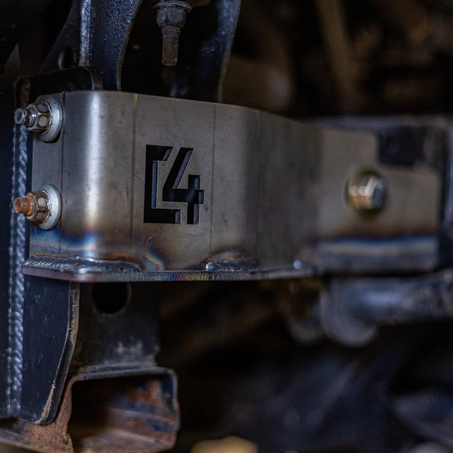 C4 Fabrication Tacoma Front Bumper Frame Support Brackets / 2nd & 3rd Gen / 2005-2024 by C4 Fabrication
