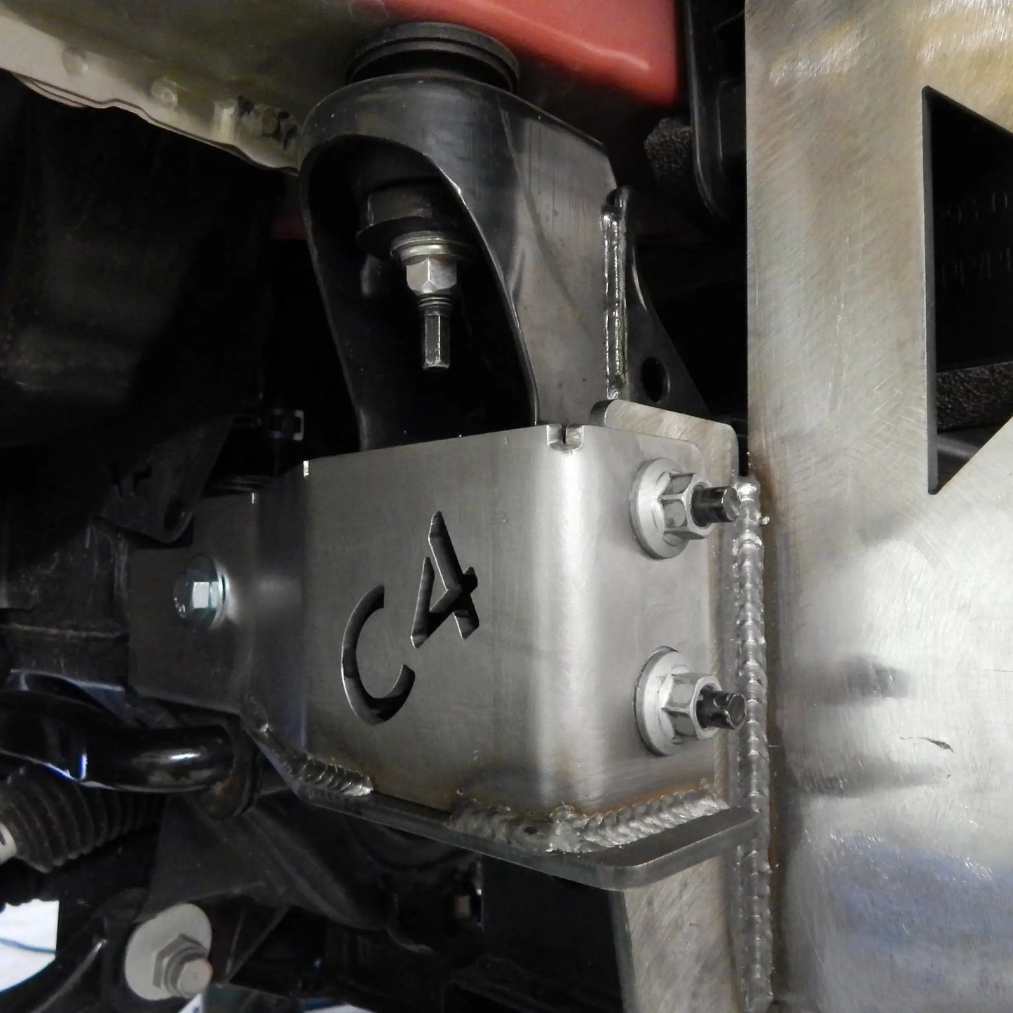 C4 Fabrication Tacoma Front Bumper Frame Support Brackets / 2nd & 3rd Gen / 2005-2024 by C4 Fabrication